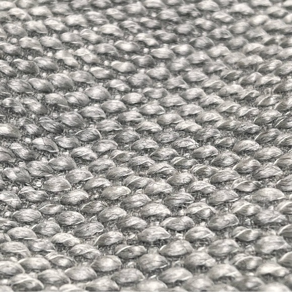 DANA BUCHMAN Classic Silver Grey Tweed Blazer Zip Up Jacket Women's Size S - Picture 14 of 16